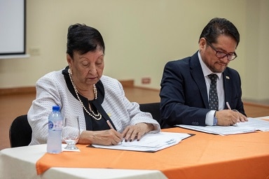 World Vision República Dominicana y el Inaipi firman acuerdo en favor de la niñez vulnerable