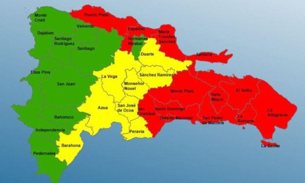 COE emite alerta meteorológica en todo el país por tormenta Fiona