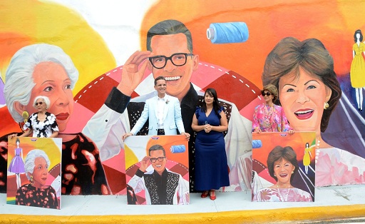 Paseo de la Moda estrena nuevo mural