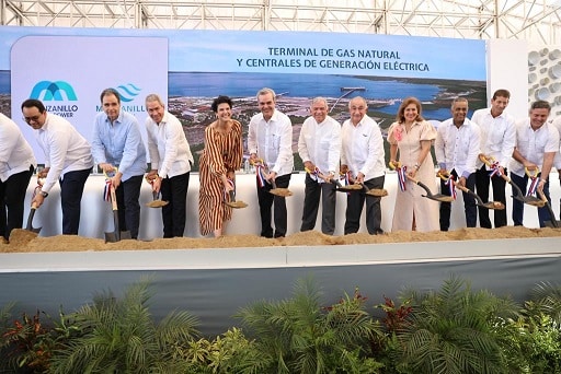 Presidente Abinader dio inicio a construcción de proyecto energético en Manzanillo