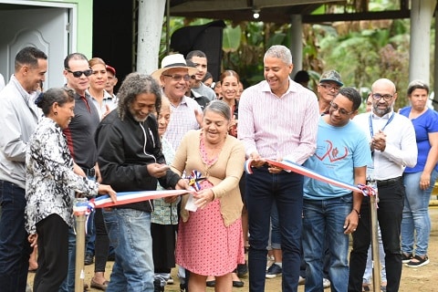 Edenorte lleva energía a comunidades de Jacagua en Santiago