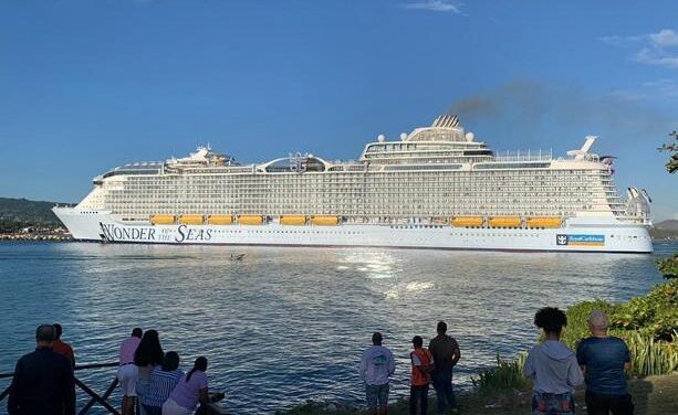 Crucero Wonder of the seas atraca en Puerto Plata