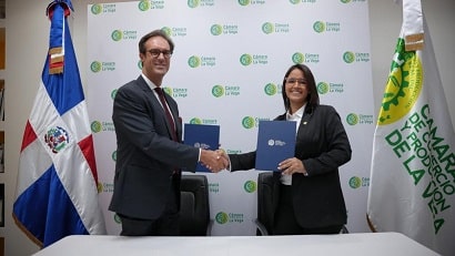 Cámara Comercio y Producción de La Vega y Barna firman acuerdo de colaboración