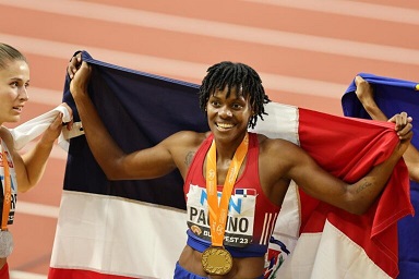 Marileidy Paulino gana Oro en Mundial de Atletismo de Budapest