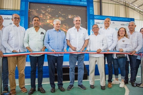 Presidente y Edenorte inauguran obras eléctricas benefician a más de 20,000 familias