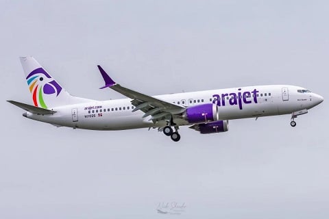 Arajet rompe récord de movimientos de pasajeros