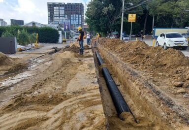 Coraasan inicia construcción colector Ave. Juan Pablo Duarte-calle Maimón