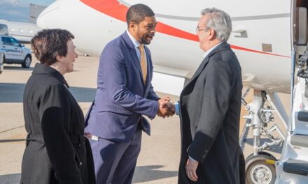 Abinader llega a Washington para reunión con Joe Biden y otros presidentes latinoamericanos