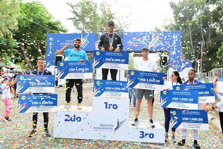 Amauri Rodríguez, primer dominicano en ganar la Maratón Monumental