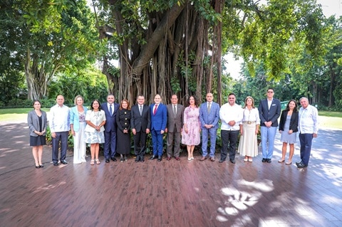 Pleno de JCE comparte experiencia electoral de RD con embajadores latinoamericanos y del Caribe