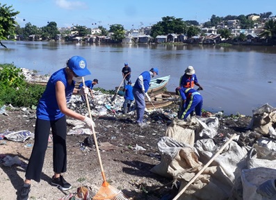 FUNSACO ha recolectado más de 1, 600 toneladas de desechos sólidos en rivera río Ozama