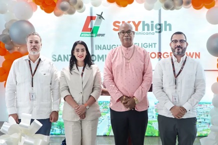 SkyHigh Dominicana estrena ruta Georgetown