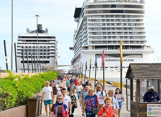 Puerto Plata recibirá 52 cruceros en abril de 2024