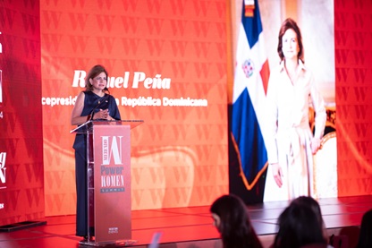 Peña afirma visión de liderazgo de las mujeres es esencial para el crecimiento y la estabilidad económica