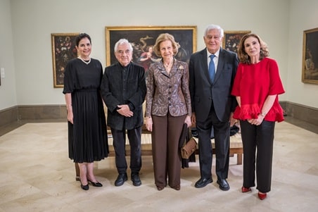 Reina Sofía entrega Premio Mecenazgo Latinoamericano 2024 a María Amalia León
