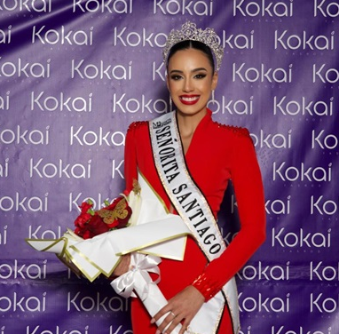Karibel Pérez va por la corona de Miss RD Universo representando a Santiago
