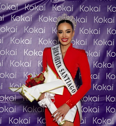 Karibel Pérez va por la corona de Miss RD Universo representando a Santiago