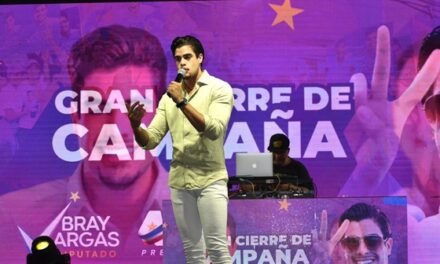 Bray Vargas, candidato a diputado con mayor simpatía de Santiago