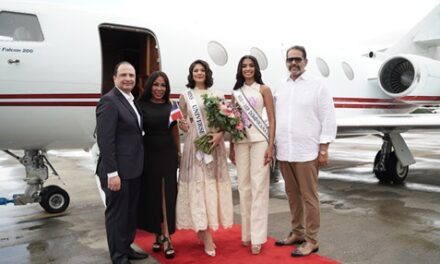 Miss Universo 2023 Sheynnis Palacios llega a República Dominicana