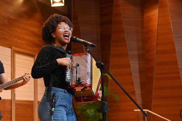 Leidy Salgado celebra a Colombia