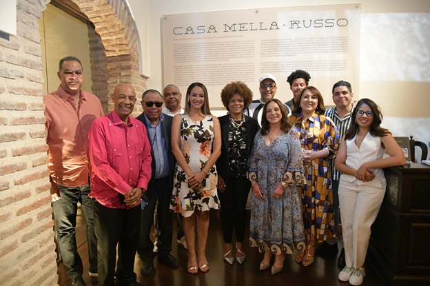 Casa Mella-Russo ofrece recepción a miembros de Acroarte