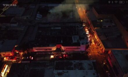 Incendio en Mercado Modelo de Santiago deja pérdidas millonarias