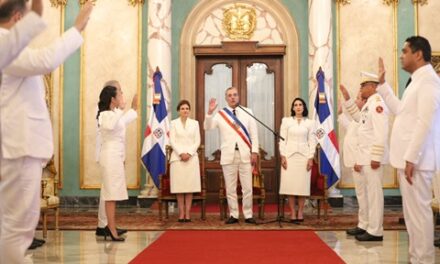 Abinader juramenta Gabinete de Gobierno para su segundo mandato