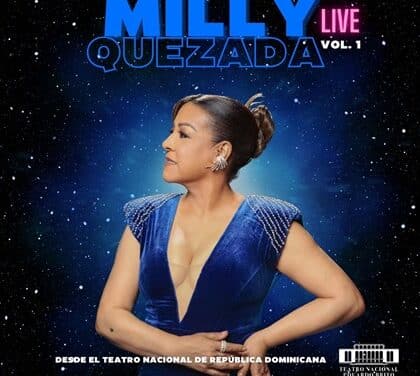 La Reina del Merengue estrena álbum «Milly Quezada Live, Vol. 1»