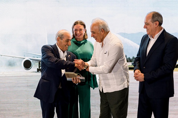 Air Europa y Aeropuerto Cibao celebran un año de la ruta Santiago–Madrid