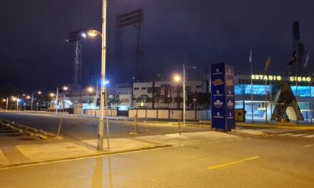 Edenorte realiza acciones de alumbrado y poda en el Estadio Cibao y el Gran Teatro del Cibao