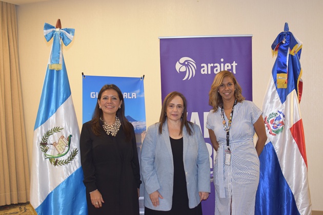MINEX y Arajet presentan acciones en RD para promover a Guatemala como destino turístico