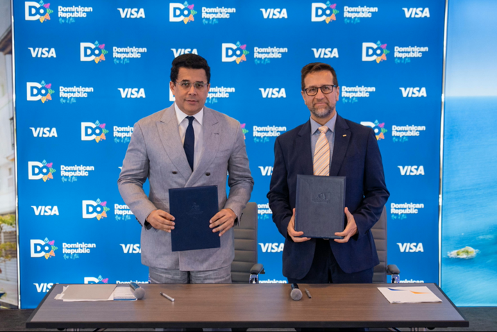 David Collado y Visa Internacional acuerdan fortalecer promoción turística de RD
