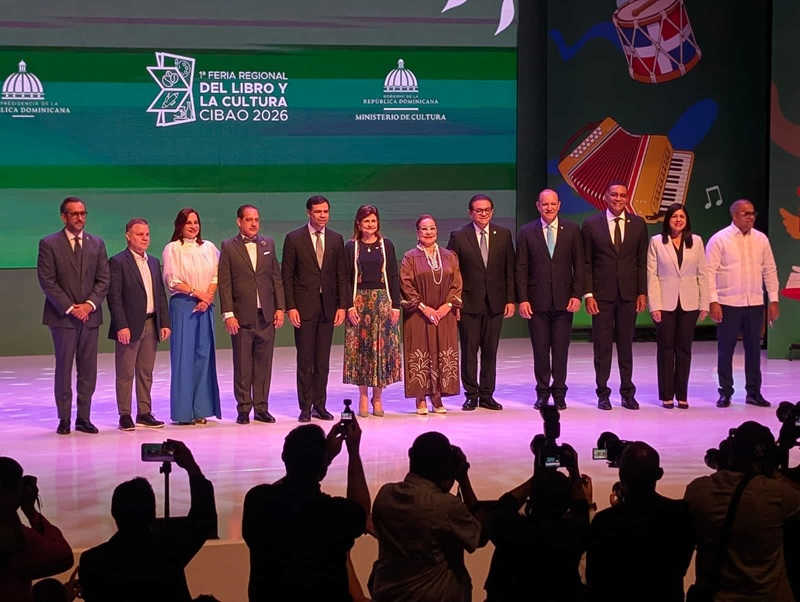 Inauguran Feria Regional del Libro y la Cultura Cibao 2026